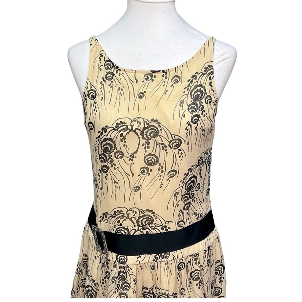 Tibi Drop Waist Silk Dress - Picture 4 of 8